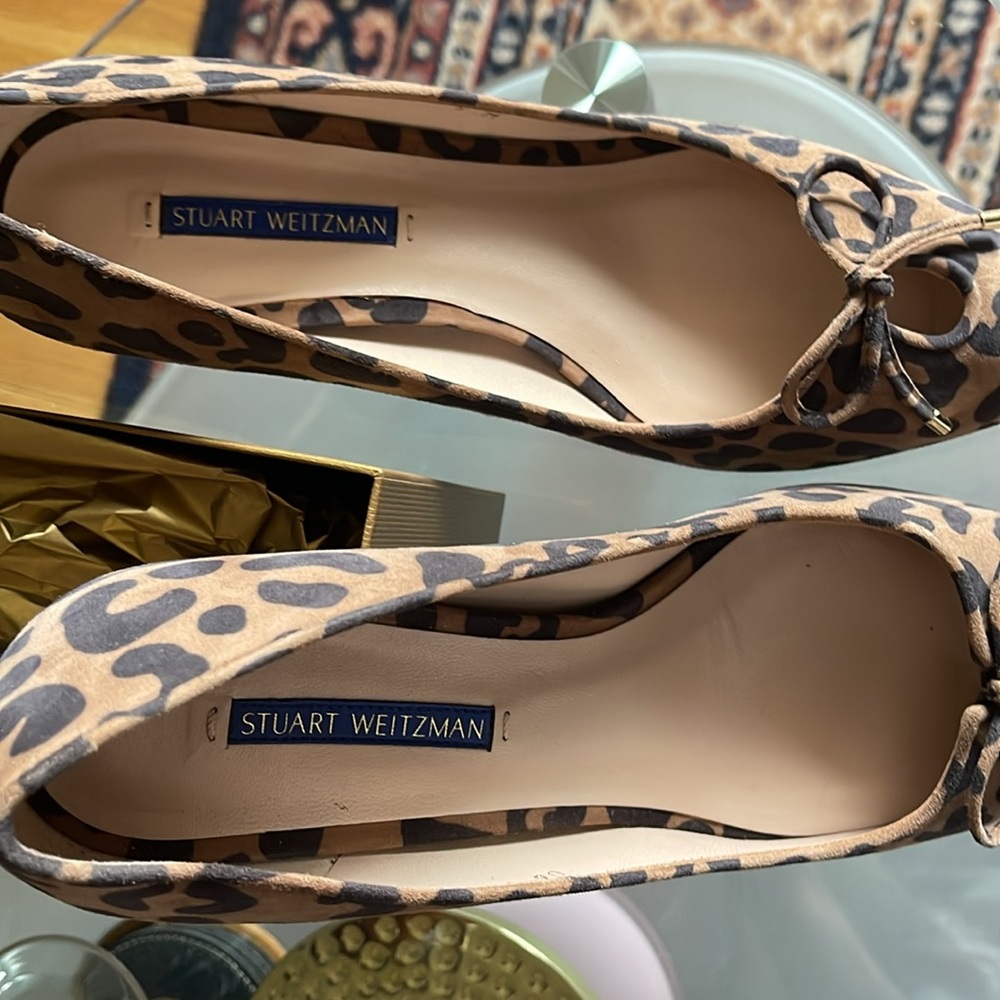 Start Whitman size 9 leopard print accident excellent shoes, great condition. - Picture 4 of 8